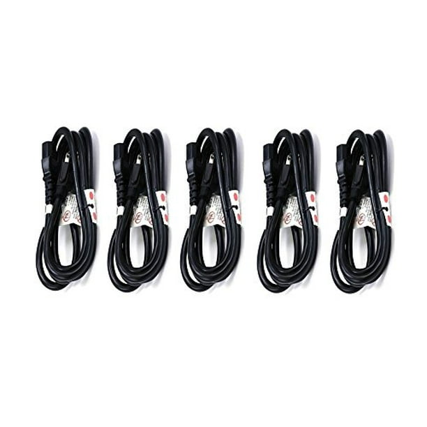 MM682204 C13/5-15P 14AWG Power Cord Cable w/3 Conductor PC Power Connector Socket Black 6 Feet 5 Pack MarginMart Inc MM682204 C13/5-15P 14AWG Power Cord Cable w/3 Conductor PC Power Connector Socket Black 6 Feet 5 Pack MarginMart Inc